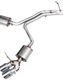 AWE Tuning 19-21 Porsche Macan 3.0T/2.9TT Touring Edition Catback Exhaust w/ Chrome Silver Tips