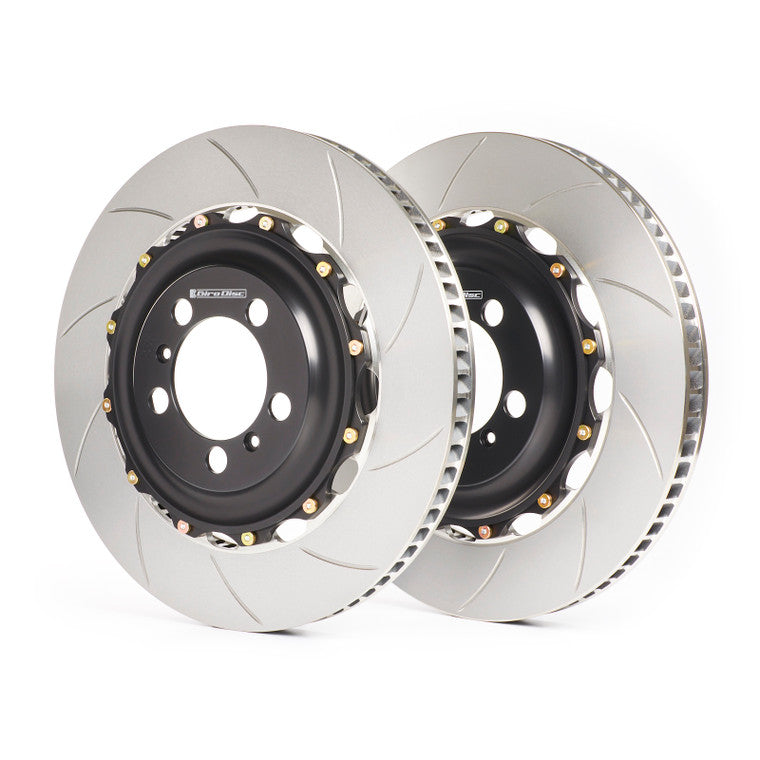 GiroDisc W204 C63 dimpled and slotted rear rotors — manufacturer representative image