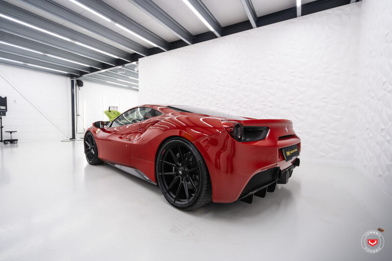 Vossen x Novitec NF10 22x12 ET:33 Gloss Black Ferrari 488 / F8 Rear Wheel