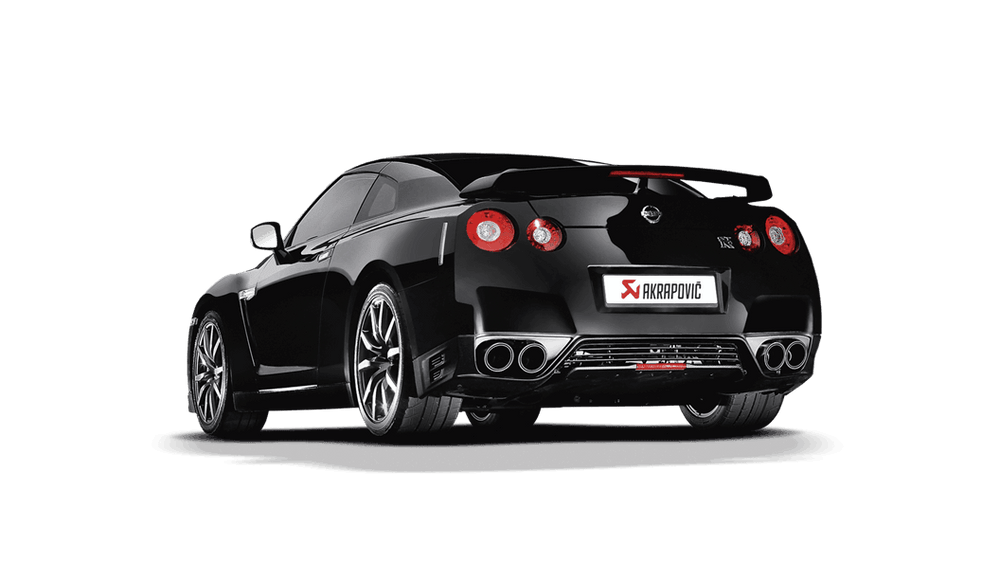 Akrapovic 08-17 Nissan GT-R Tail Pipe - Left (Carbon)