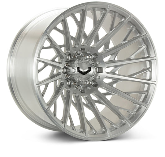 Vossen VFX-02T 24x12 - 6x139.7 - ET44 - Ultra Deep - 78.1 - Brushed Gloss Clear Wheel