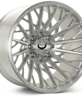 Vossen VFX-02T 24x10 - 8x180 - ET+15 - Deep - 124.3 - Brushed Gloss Clear Wheel