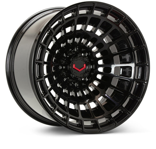 Vossen LCX-04 22x12 - 6x139.7 - ET44 - Ultra Deep - 78.1 - Gloss Black Wheel