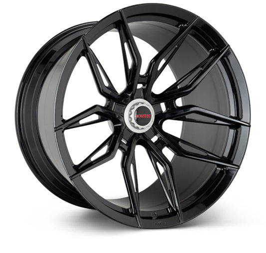 Vossen x Novitec NF11 22x12 ET:37 Gloss Black Ferrari Roma Rear Wheel