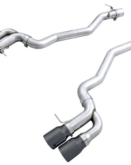 AWE Tuning 18-19 BMW F90 M5 Track Edition Axle-Back Exhaust- Black Diamond Tips