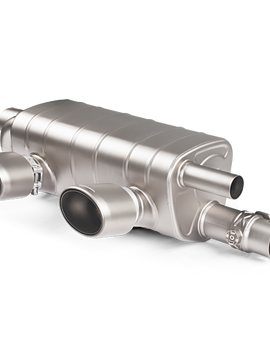 Akrapovic 16-17 Porsche 911 Carrera S/4/4S/GTS (991.2) Slip-On Line (Titanium) w/ Titanium Tips