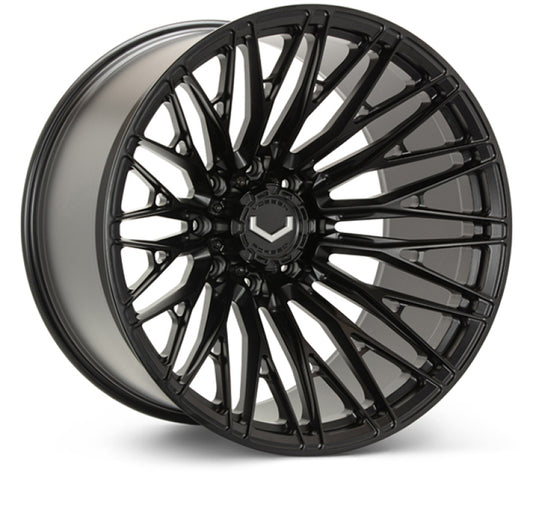 Vossen VFX-04 24x14 - 6x139.7 - ET44 - Mega Deep - 78.1 - Satin Black Wheel