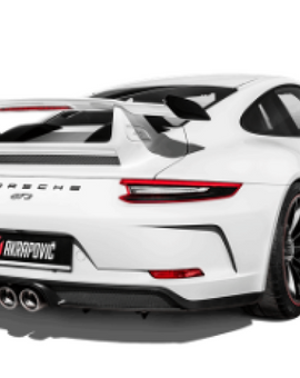 Akrapovic 2018 Porsche 911 GT3 (991.2) Slip-On Race Line (Titanium) w/o Tail Pipe Set