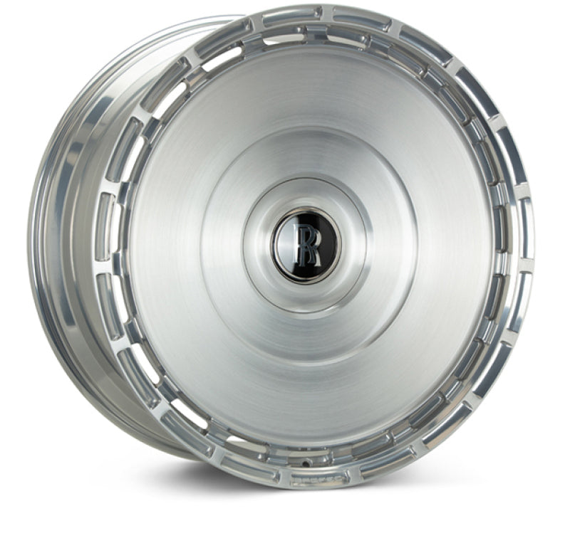 Vossen x Novitec SP3 24x10 ET:16 Brushed - Gloss Clear Rolls-Royce Spectre Rear Wheel