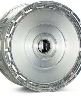 Vossen x Novitec SP3 24x10 ET:29 Brushed - Gloss Clear Rolls-Royce Spectre Front Wheel