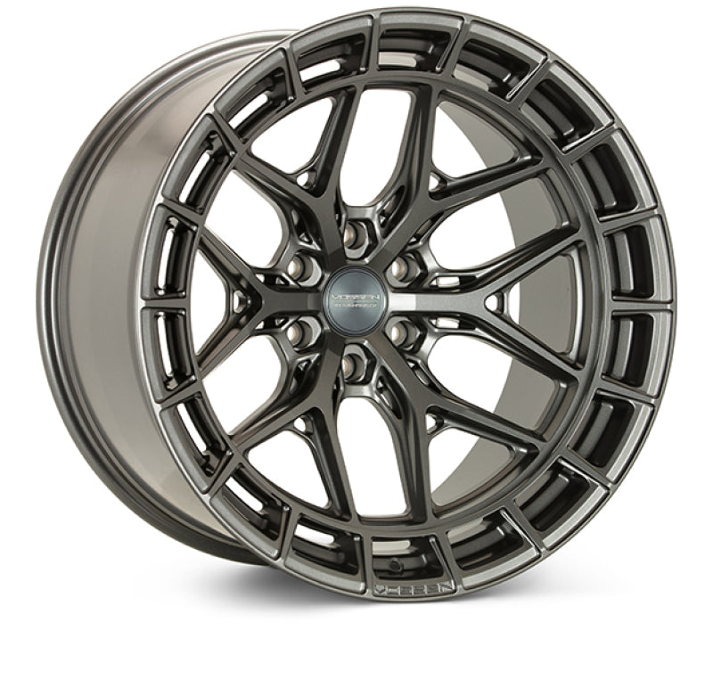 Vossen HFX-1 22x10 / 8x170 / ET-18 / Super Deep / 125.1 CB - Matte Gunmetal Wheel