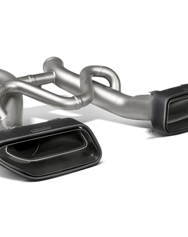 Akrapovic 14-17 McLaren 650S/650S Spyder Slip-On Line (Titanium) w/ Carbon Tips