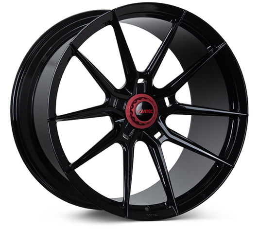 Vossen x Novitec NF10 21x12 ET:47 Gloss Black Ferrari 458 Rear Wheel