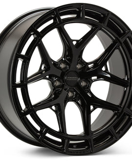 Vossen HFX-1 22x9 - 5x112 - ET25 - Flat - 66.5 - Gloss Black Wheel