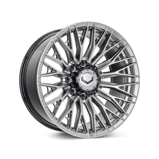 Vossen HFX-6 22x10 - 8x165.1 - ET-18 - Super Deep Face - 125.1 - Hyper Gunmetal Wheel