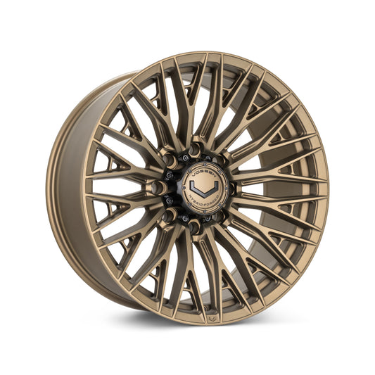 Vossen HFX-6 22x10 - 8x180 - ET-18 - Super Deep Face - 124.3 - Terra Bronze Wheel