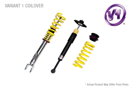 KW Coilover Kit V1 Porsche 911 (964) Carrera 2; incl. Convertible + Targa