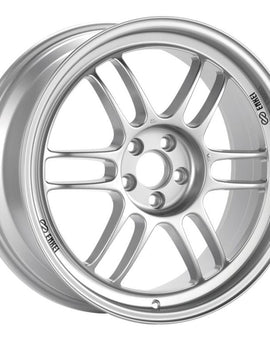 Enkei RPF1 17x7 4x100 35mm Offset 73mm Bore Silver Wheel  Miata 4-Lug / 02-06 Mini
