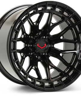 Vossen LCX-02 24x10 - 6x135 - ET35 - Deep - 87.1 - Gloss Black Wheel