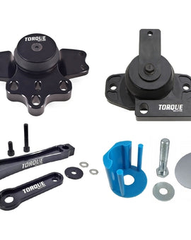 Torque Solution Engine Transmission & Pendulum Mount Kit w/ Race Insert VW Jetta Golf 2006-2008.5