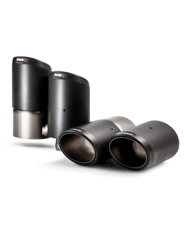 Akrapovic 2018+ Porsche Cayenne V6 (536) Tail Pipe Set (Carbon)