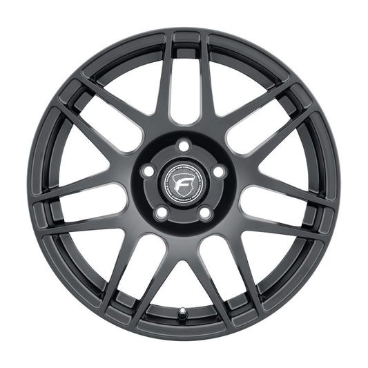 Forgestar F14 20x11 / 5x112 BP / ET12 / 6.5in BS Satin Black Wheel