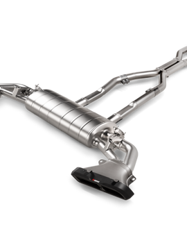Akrapovic 2020 Mercedes-AMG GLS 63 (X167) Evolution Line Cat Back (Titanium) w/ Carbon Tips