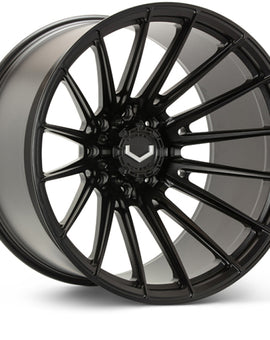 Vossen VFX-01 24x14 - 5x127 - ET15 - Deep - 71.5 - Satin Black Wheel