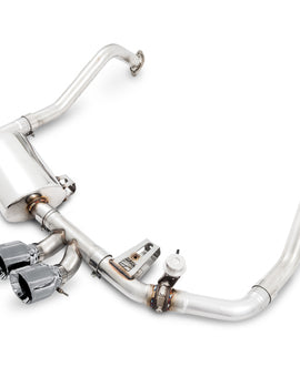 AWE Tuning Porsche 718 Boxster / Cayman SwitchPath Exhaust (PSE Only) - Chrome Silver Tips