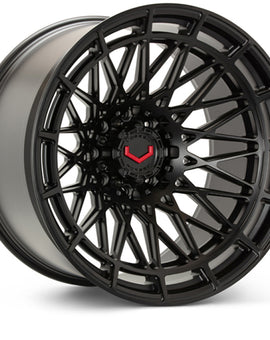 Vossen LCX-03 24x10 - 8x165.1 - ET+15 - Deep - 125.1 - Satin Black Wheel