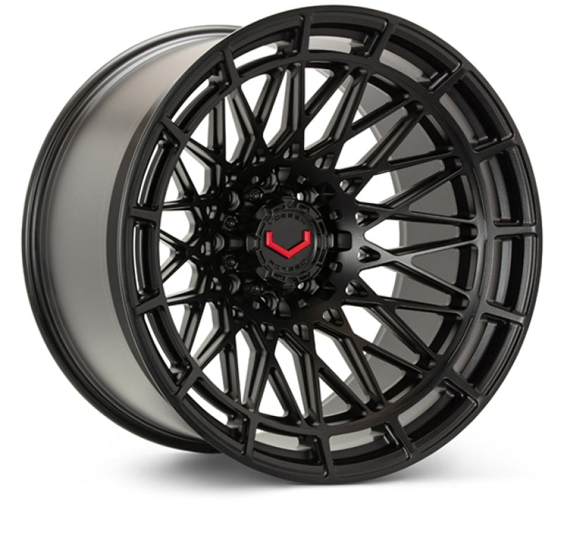 Vossen LCX-03 24x12 - 6x139.7 - ET44 - Ultra Deep - 78.1 - Satin Black Wheel