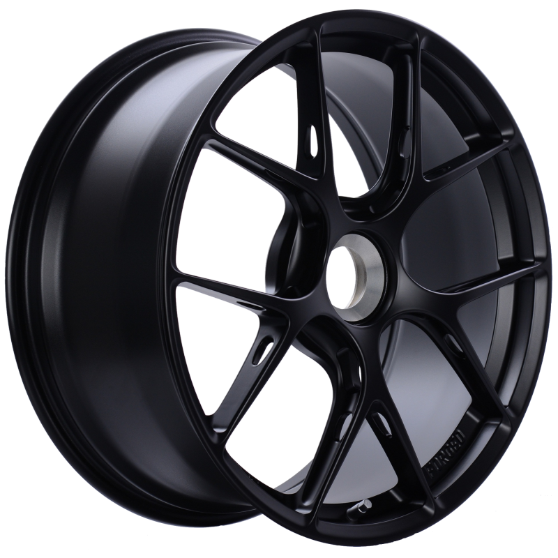 BBS FI-R 20x12 Center Lock ET44 CB84 Satin Black Wheel