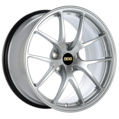 BBS RI-A 18x9 5x114.3 ET50 82mm PFS Required Silver Wheel