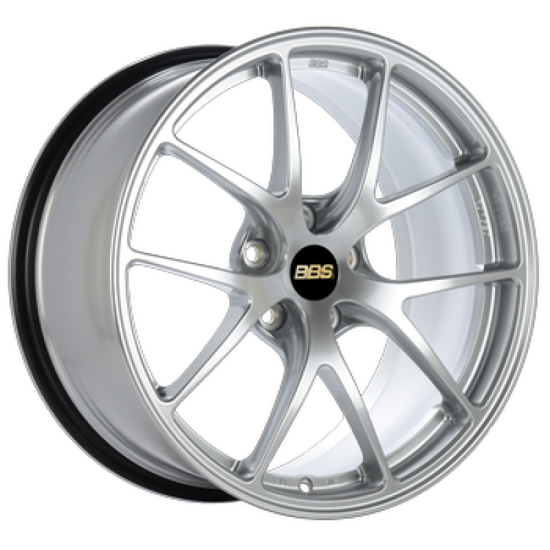 BBS RI-A 18x8 5x100 ET45 Diamond Silver Wheel (representative: same model & finish, other size)
