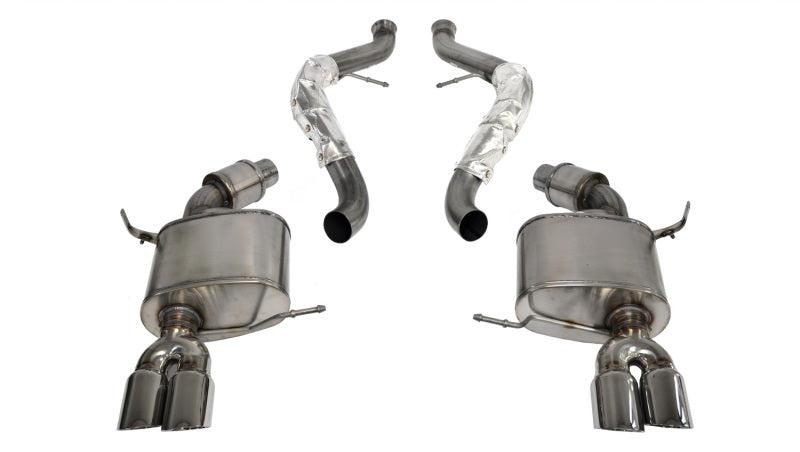 Corsa 2008-2012 BMW M3 E90 Polished Sport Cat-Back Exhaust