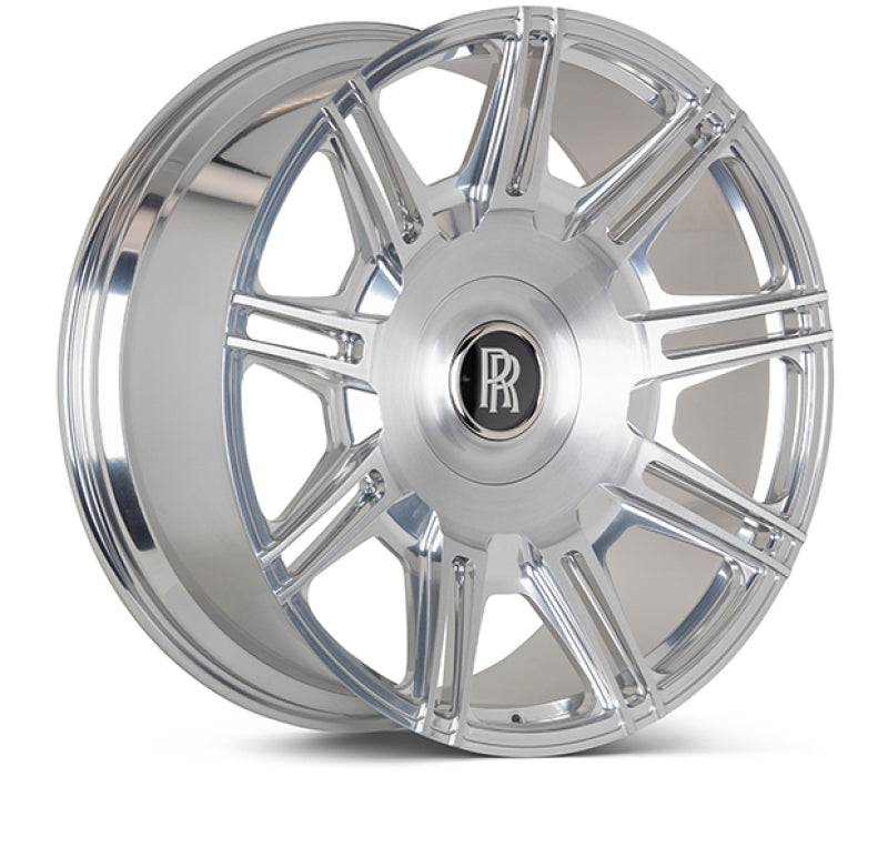 Vossen x Novitec SP2 22x10.5 ET:15 Brushed - Gloss Clear Rolls-Royce Ghost 2nd Gen Rear Wheel