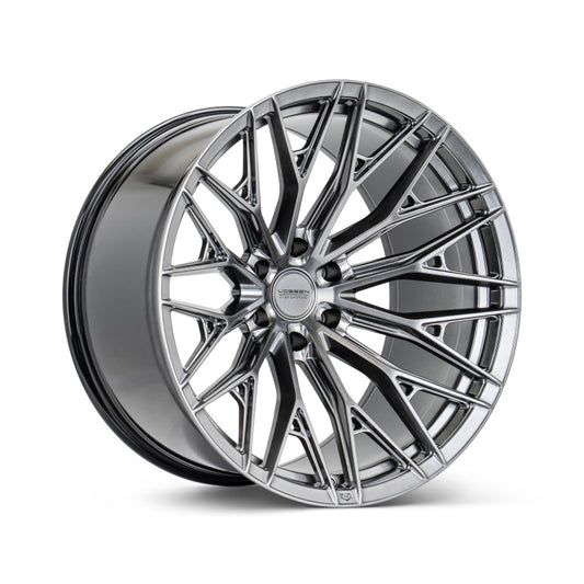 Vossen HFX-6 20x10 - 6x139.7 - ET-18 - Super Deep - 106.1 - Hyper Black Wheel