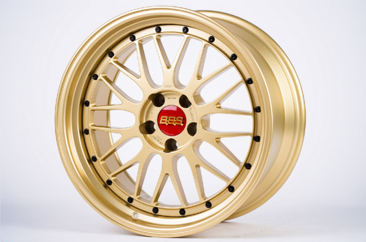 BBS LM 18x10 5x114.3 ET20 F1 Championship Edition Gold Wheel