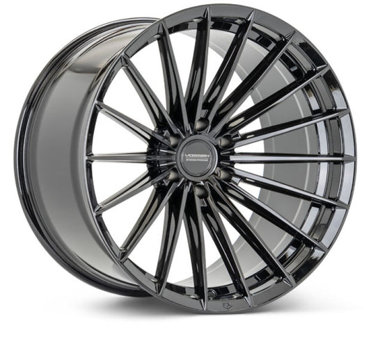 Vossen HFX-4 18x9 - 6x139.7 - ET0 - Super Deep - 106.1 - Gloss Black Wheel
