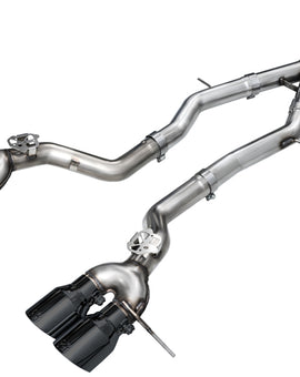 AWE Tuning 23-24 BMW G87 M2 Track Edition Exhaust - Diamond Black Tips