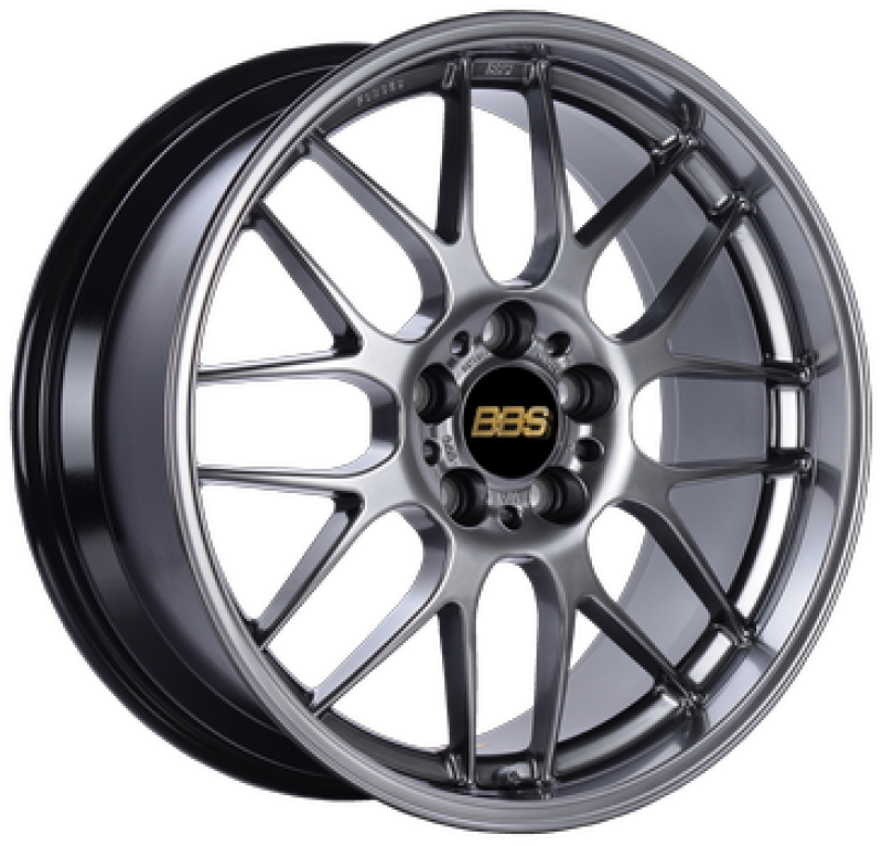 BBS RG-R 18x9.5 5x114.3 ET20 Diamond Black Wheel (representative: same model & finish, other size)