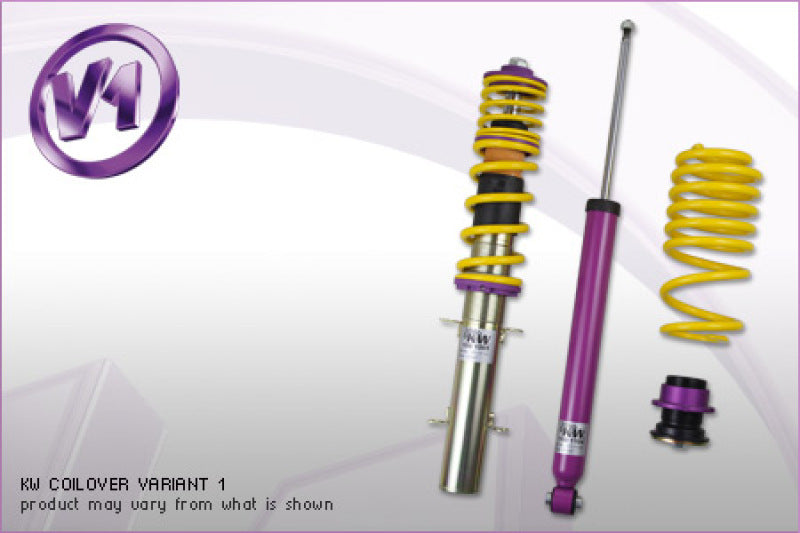 KW Coilover Kit V1 Audi A4 (8E/B6 8H QB6) Avant + Convertible; Quattro; all engines