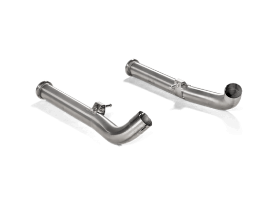 Akrapovic 2019 Mercedes-Benz G63 AMG Link Pipe Set for OPF/GPF (SS)