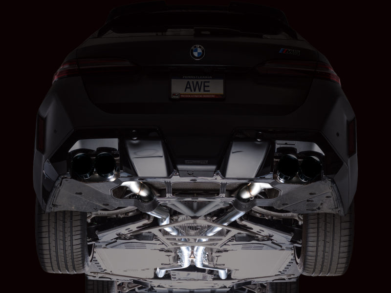 AWE BMW G90/G99 M5 Touring Edition Catback Exhaust - Diamond Black Tips