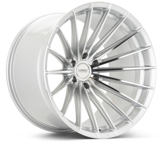 Vossen HFX-4 20x9.5 - 6x139.7 - ET15 - Deep - 106.1 - Silver Polished Wheel