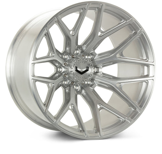 Vossen VFX-03 24x14 - 8x165.1 - ET75 - Mega Deep - 125.1 - Brushed Gloss Clear Wheel