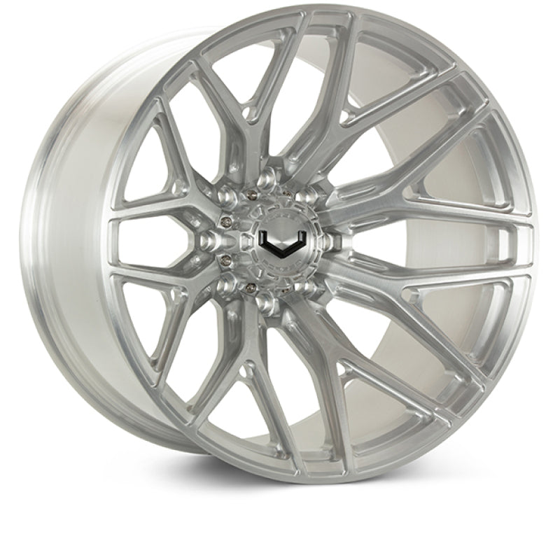 Vossen VFX-03 24x14 - 8x180 - ET75 - Mega Deep - 124.3 - Brushed Gloss Clear Wheel