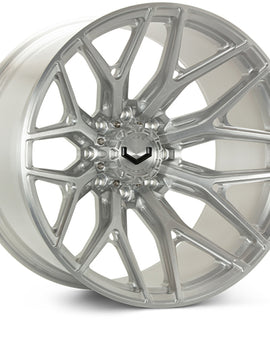 Vossen VFX-03 22x12 - 6x139.7 - ET44 - Ultra Deep - 78.1 - Brushed Gloss Clear Wheel