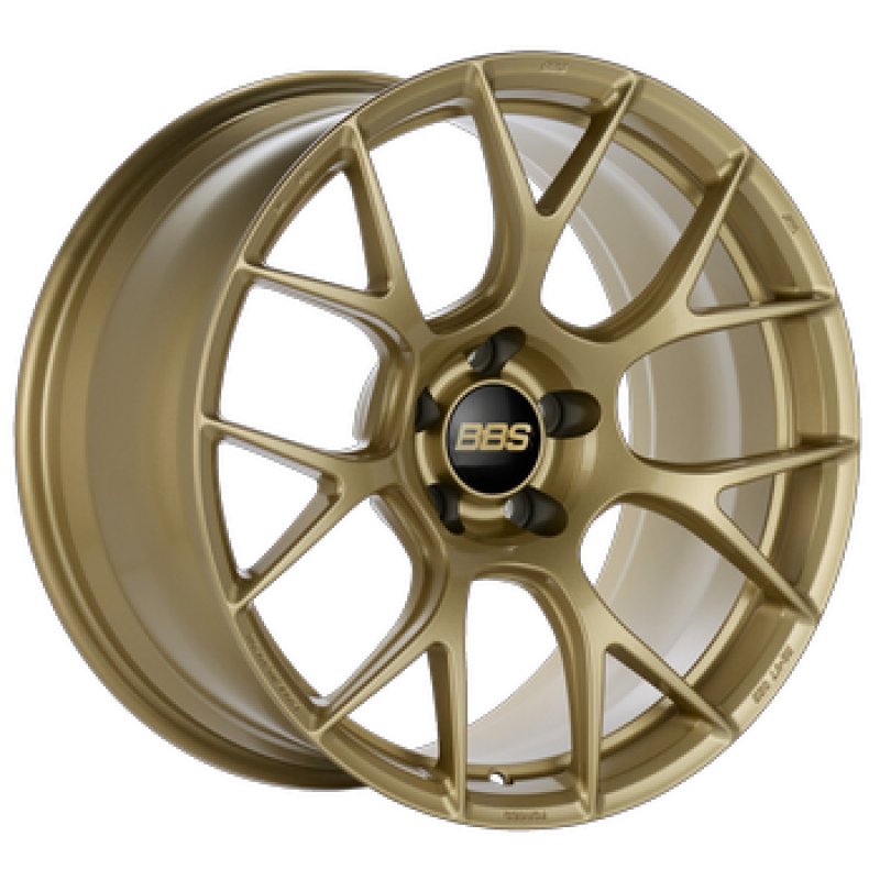BBS RE-V7 18x9.5 5x114.3 ET22 Gold Wheel -82mm PFS/Clip Required