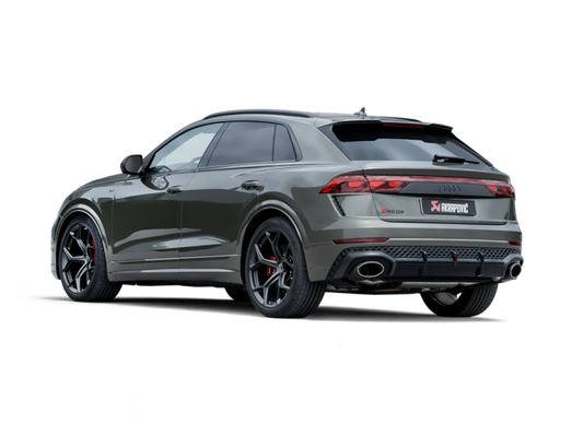 Akrapovic 2025 Audi RSQ8 Evolution Race Line Exhaust System (Titanium)